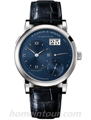 朗格191.028男表LANGE1系列-蓝色表带/表径38.5mm