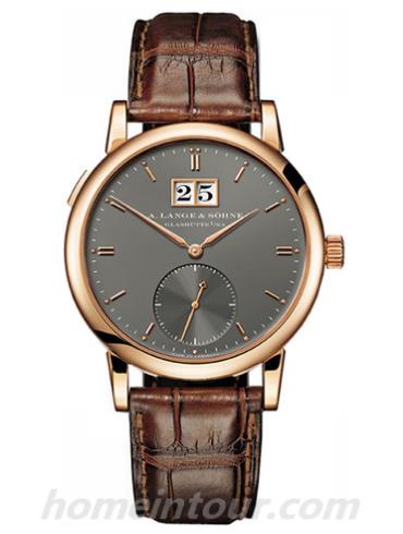 朗格315.033男表SAXONIA系列-棕色表带/表径37mm