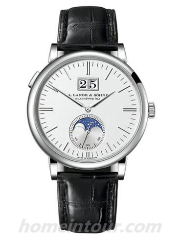 朗格384.026男表高级腕表系列-黑色表带/表径40mm