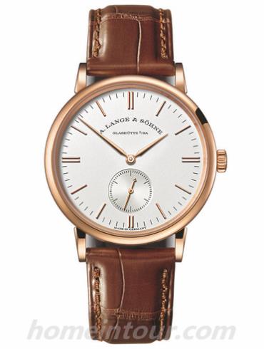 朗格219.032男表SAXONIA系列-棕色表带/表径35mm