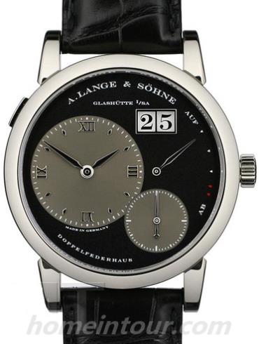 朗格101.048F男表LANGE1系列-黑色表带/表径38.5mm