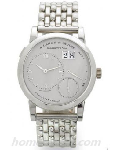 朗格151.025男表LANGE1系列-银色表带/表径38.5mm