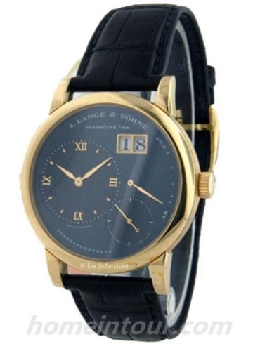 朗格101.028男表LANGE1系列-黑色表带/表径38.5mm