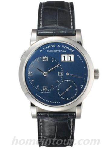 朗格101.027男表LANGE1系列-蓝色表带/表径38.5mm