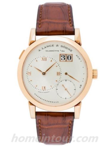 朗格101.001男表LANGE1系列-棕色表带/表径38.5mm