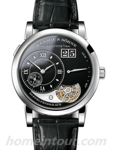 朗格704.048F男表LANGE1系列-黑色表带/表径38.5mm