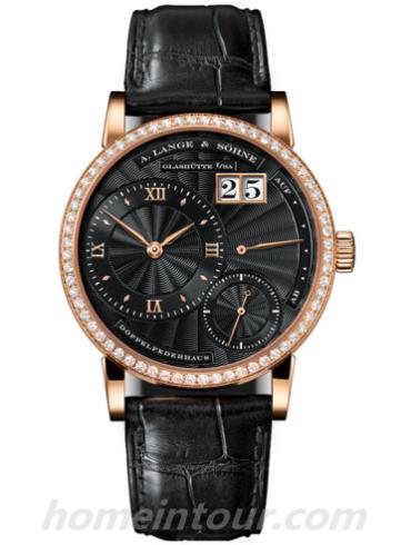 朗格811.065女表LANGE1系列-黑色表带/表径36.1mm