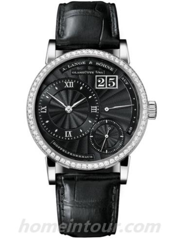 朗格811.062女表LANGE1系列-黑色表带/表径36.1mm