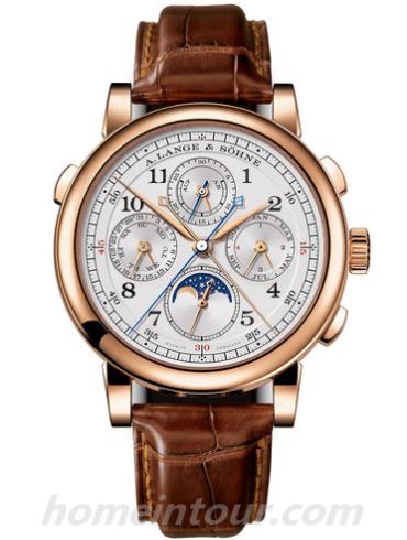 朗格421.032男表1815系列-棕色表带/表径41.9mm