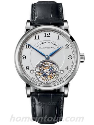 朗格730.025男表1815系列-黑色表带/表径39.5mm