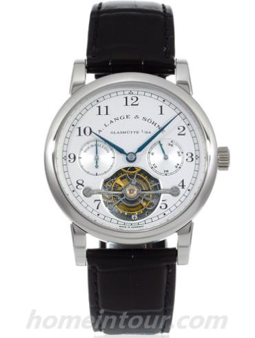 朗格701.005男表高级腕表系列-黑色表带/表径38.5mm