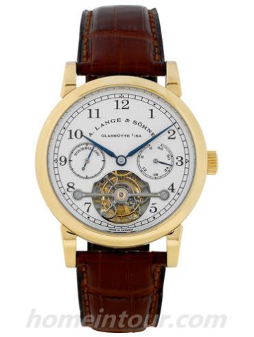 朗格701.001男表高级腕表系列-棕色表带/表径38.5mm