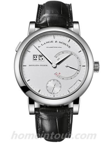 朗格130.025F男表高级腕表系列-黑色表带/表径45.9mm