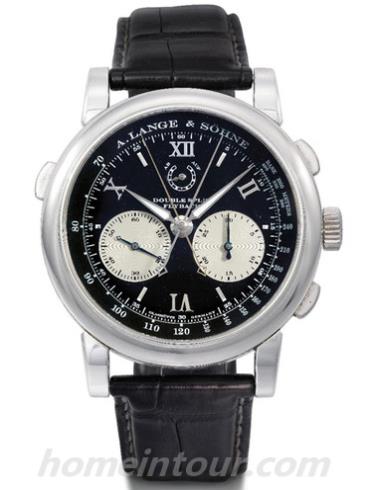 朗格404.035男表高级腕表系列-黑色表带/表径43mm