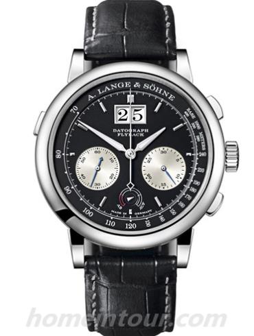 朗格405.035男表高级腕表系列-黑色表带/表径41mm