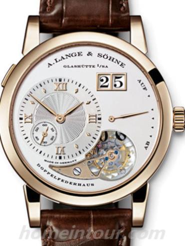 朗格722.05男表高级腕表系列-棕色表带/表径38.5mm