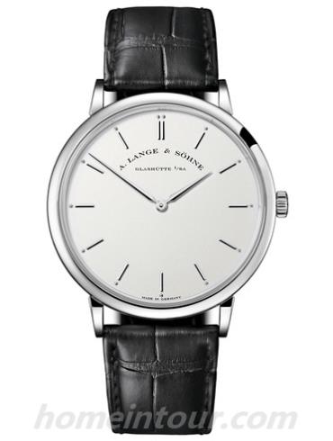 朗格211.026男表SAXONIA系列-棕色表带/表径40mm