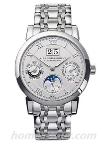 朗格310.225男表SAXONIA系列-银色表带/表径38.5mm