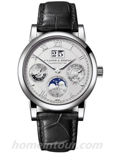 朗格310.025男表SAXONIA系列-黑色表带/表径38.5mm