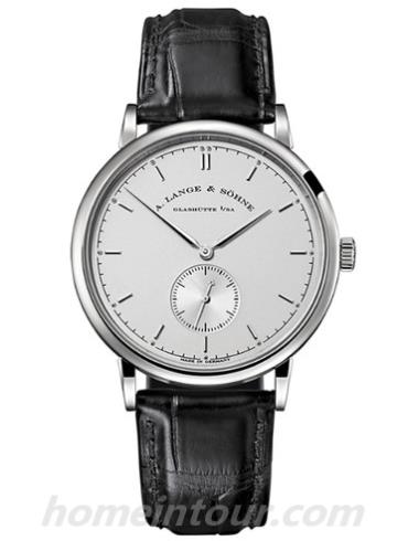 朗格216.026男表SAXONIA系列-黑色表带/表径37mm