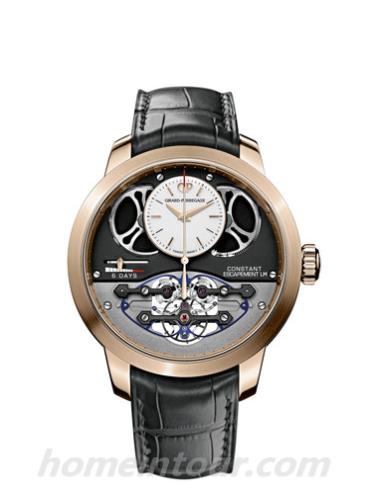 芝柏93500-52-731-BA6E男表Bridges 金桥系列-黑色表带/表径48mm