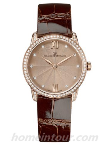 芝柏49528D52B871-CKBA女表GP 1966系列-表带/表径30mm