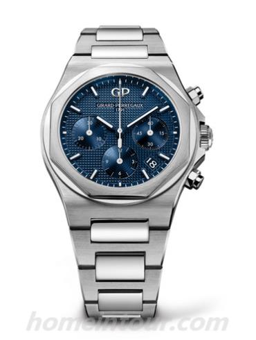 芝柏81040-11-432-11A男表Laureato桂冠系列-表带/表径38mm