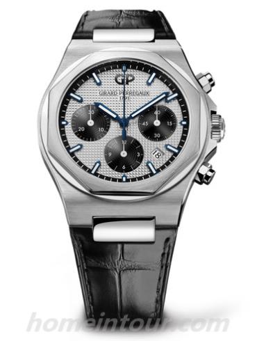 芝柏81020-11-131-BB6A男表Laureato桂冠系列-黑色表带/表径42mm