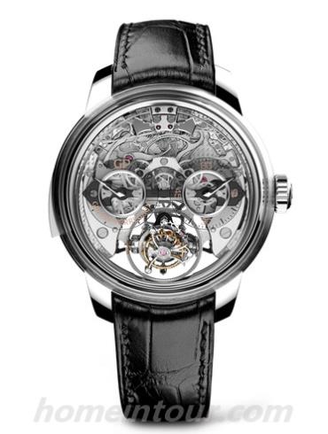 芝柏99830-21-000-BA6A男表Bridges 金桥系列-黑色表带/表径48mm