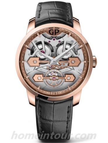 芝柏86000-52-001-BB6A男表Bridges 金桥系列-黑色表带/表径37.20毫米mm