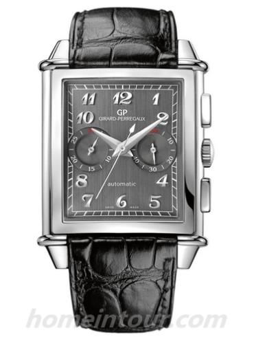 芝柏25883-11-221-BB6C男表VINTAGE 1945系列-黑色表带/表径36.95×36mm