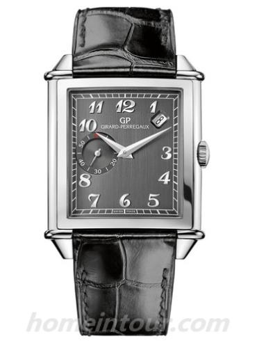 芝柏25835-11-221-BA6A男表VINTAGE 1945系列-黑色表带/表径33.3 x 32.46mm