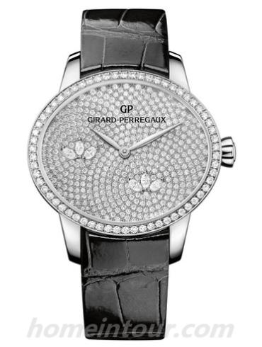 芝柏80489D53A1B1-CK6A女表CAT’S EYE系列-黑色表带/表径35.44 X 30.44mm