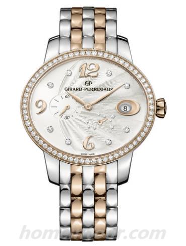 芝柏80486D56A162-56A女表CAT’S EYE系列-间金色表带/表径37.84 X 32.84mm