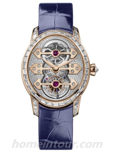 芝柏99495D52B00A-CK6A女表CAT’S EYE系列-蓝色表带/表径37.3 x 32.3mm