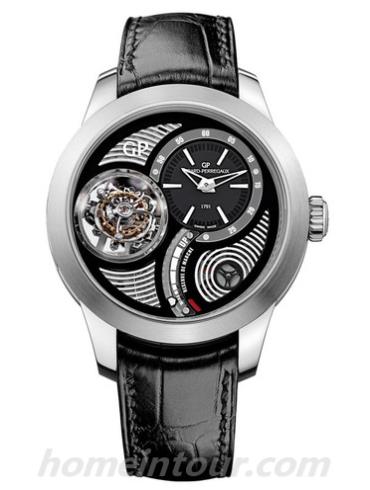 芝柏99815-21-653-BA6E男表高级复杂系列腕表-黑色表带/表径48mm