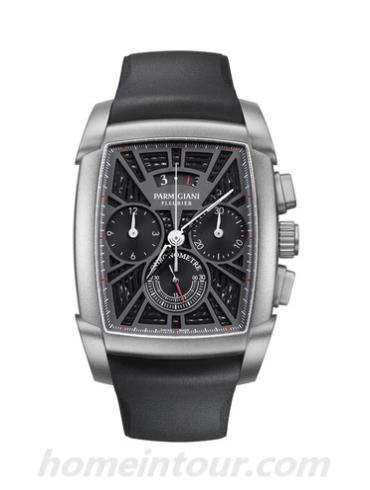 帕玛强尼PFC193-3040200-X01442男表KALPA系列-黑色表带/表径48.2x40.9mm