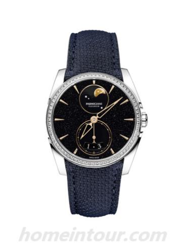 帕玛强尼PFC283-0060601-X02531女表TONDA系列-蓝色表带/表径33.7mm