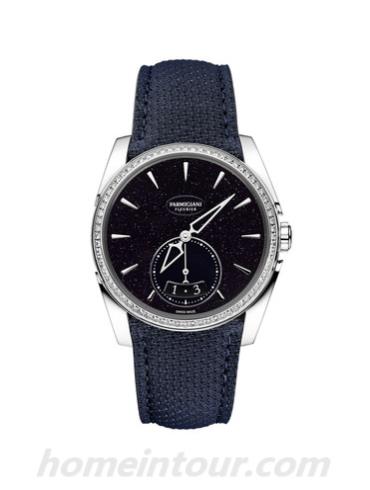 帕玛强尼PFC273-0060601-X02531女表TONDA系列-蓝色表带/表径32.95mm