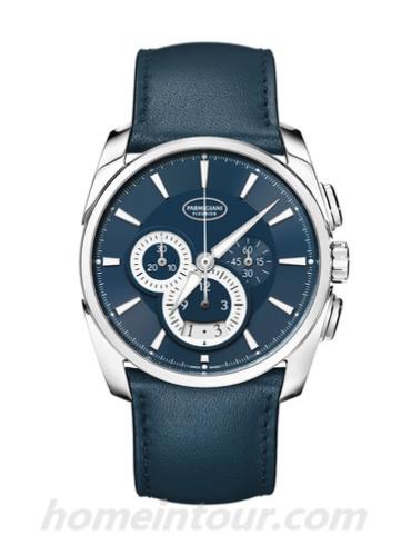 帕玛强尼PFC274-0000600-HC3142男表TONDA系列-靛蓝色表带/表径40mm