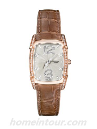 帕玛强尼PFC160-1020700-HA3921女表KALPA系列-肉粉色表带/表径29.5x24.5mm