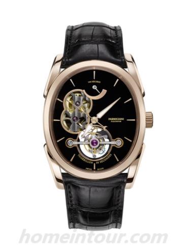 帕玛强尼PFH750-1003800-HA1441男表OVALE系列-黑色表带/表径44.8x37.60mm