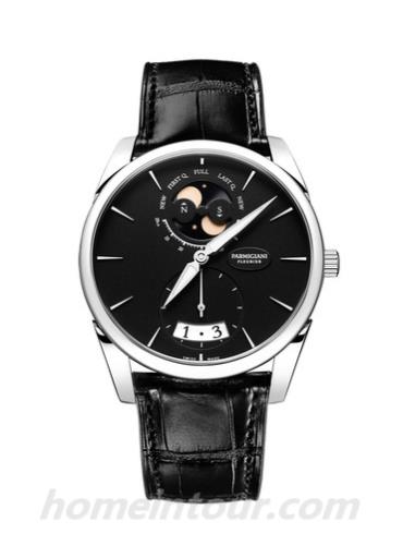 帕玛强尼PFC284-0001400-XA1442男表TONDA系列-黑色表带/表径39.1mm