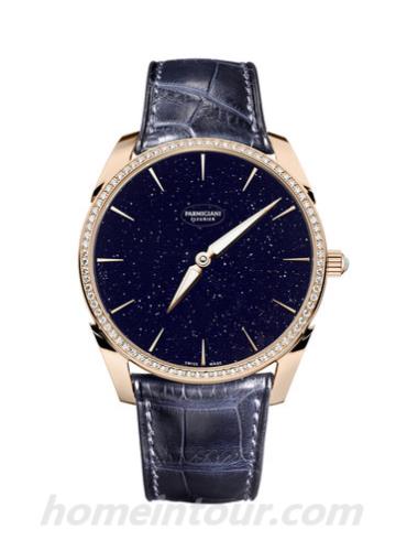 帕玛强尼PFC288-1062500-HA1421男表TONDA系列-黑色表带/表径39mm