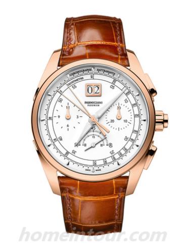 帕玛强尼PFH282-1002400-HA4041男表TONDA系列-伊特鲁里亚红表带/表径42.10mm