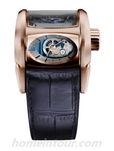 帕玛强尼PFH365-1601800男表BUGATTI系列-靛蓝色表带/表径36.0 x 50.7 mmmm