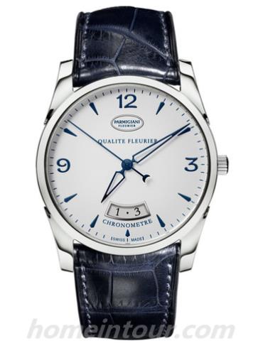 帕玛强尼PFC222-1200100男表TONDA系列-靛蓝色表带/表径39mm