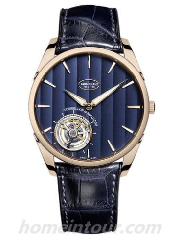 帕玛强尼PFH279-1000600男表TONDA系列-靛蓝色表带/表径40.20mm