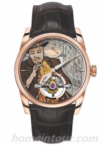 帕玛强尼PFH251-1007000-HA1241男表TONDA系列-哈瓦那雪茄色表带/表径42mm