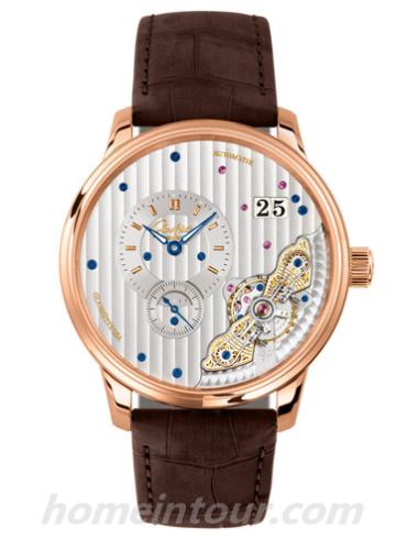 格拉苏蒂原创1-91-02-01-05-30男表Pano Classic 经典偏心系列-棕色表带/表径42mm